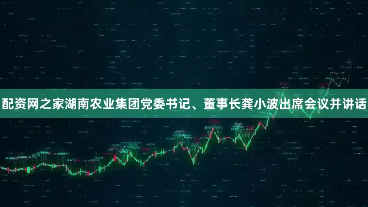 配资网之家湖南农业集团党委书记、董事长龚小波出席会议并讲话